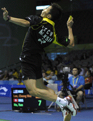 Lindan and Chen Yu. China Top Player!
